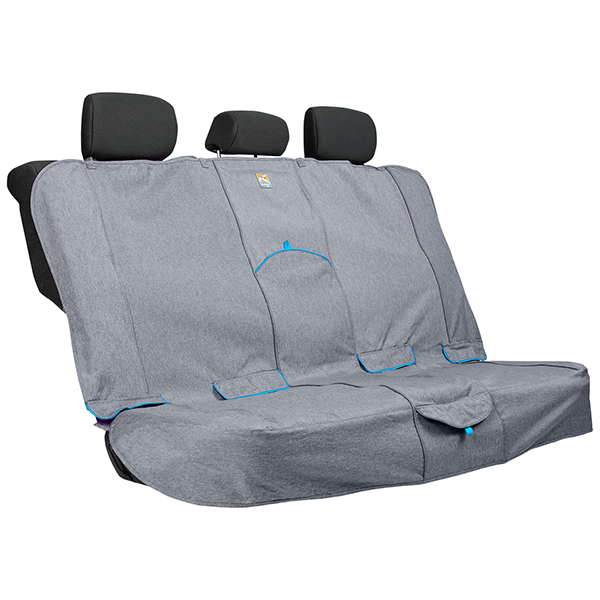 KURGO BENCH SEAT COVER HEATHER GREY