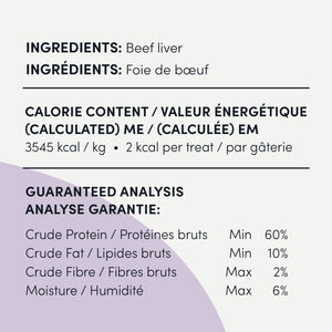 CRUMPS BEEF LIVER BITES 280G