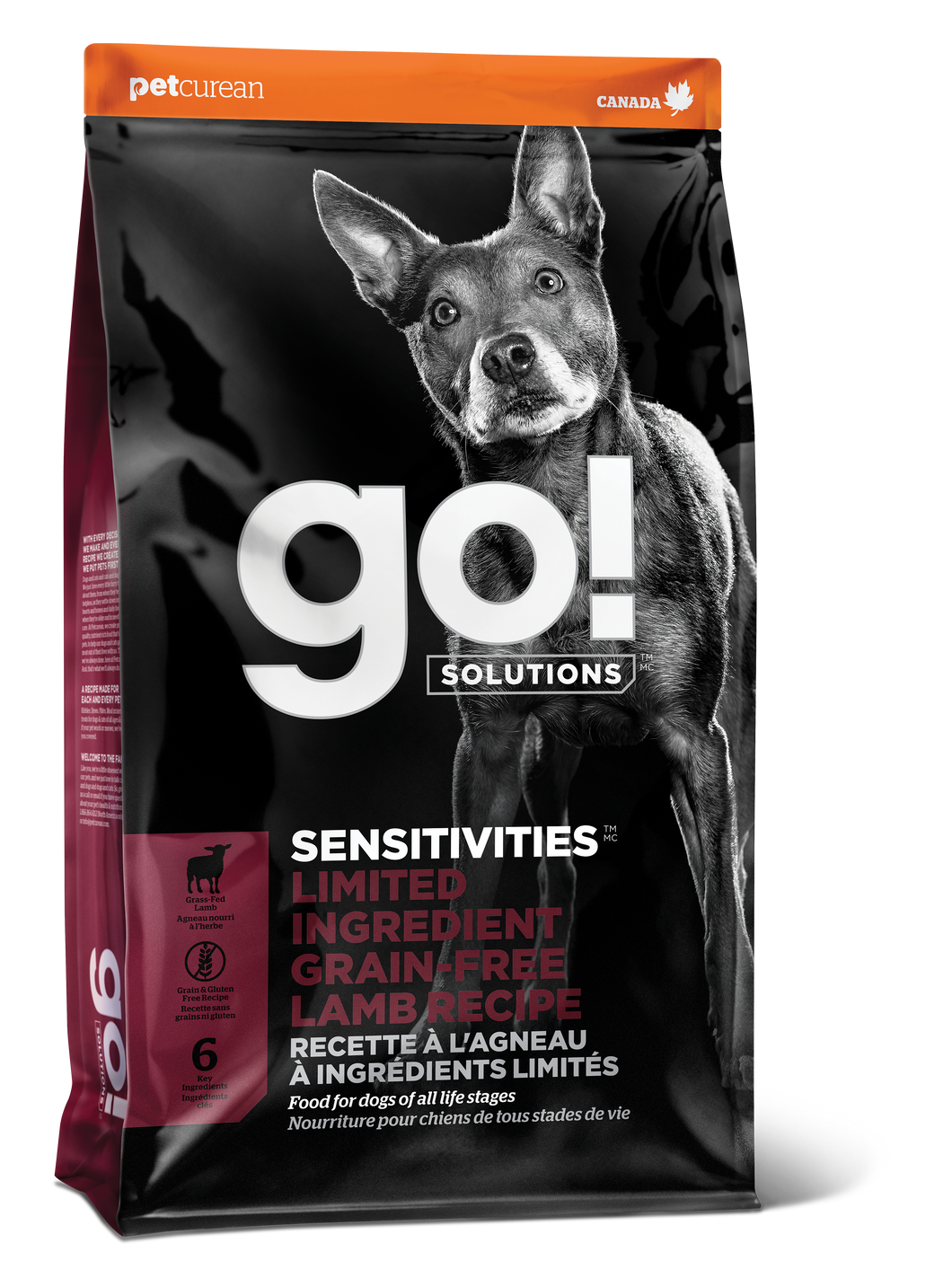 GO DOG SENSITIVITY LIMITED INGREDIENT DIET LAMB 3.5LB