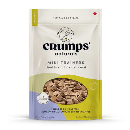 CRUMPS MINI TRAINER FD BEEF LIVER 126G