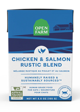 Load image into Gallery viewer, OPEN FARM CHICKEN AND SALMON RUSTIC BLEND CAT 5.5OZ
