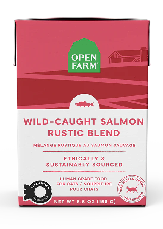 OPEN FARM WILD SALMON RUSTIC BLEND CAT 5.5OZ