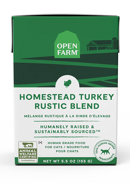 OPEN FARM TURKEY RUSTIC BLEND CAT 5.5OZ