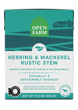 Load image into Gallery viewer, OPEN FARM HERRING AND MACKEREL STEW DOG 12.5OZ
