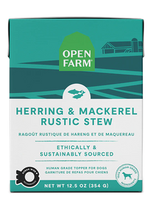 OPEN FARM HERRING AND MACKEREL STEW DOG 12.5OZ