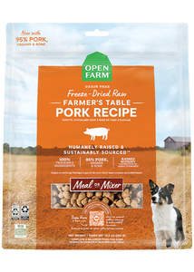 OPEN FARM FREEZE DRIED PORK 3.5OZ