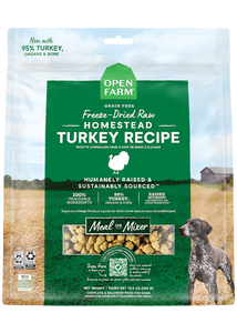 OPEN FARM FREEZE DRIED TURKEY 13.5OZ