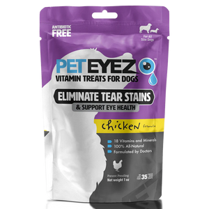 PET EYEZ FREEZE-DRIED CHICKEN TREAT DOG 1OZ