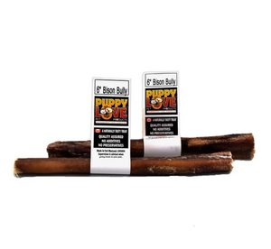 PUPPY LOVE BISON BULLY STICK 10"