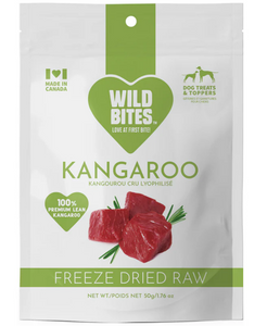 WILD BITES FREEZE-DRIED KANGAROO 50G