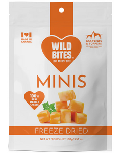 WILD BITES FREEZE-DRIED MARBLE CHEESE 100G