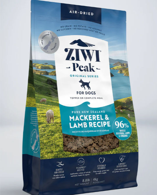 ZIWIPEAK DOG MACKEREL/LAMB 4KG