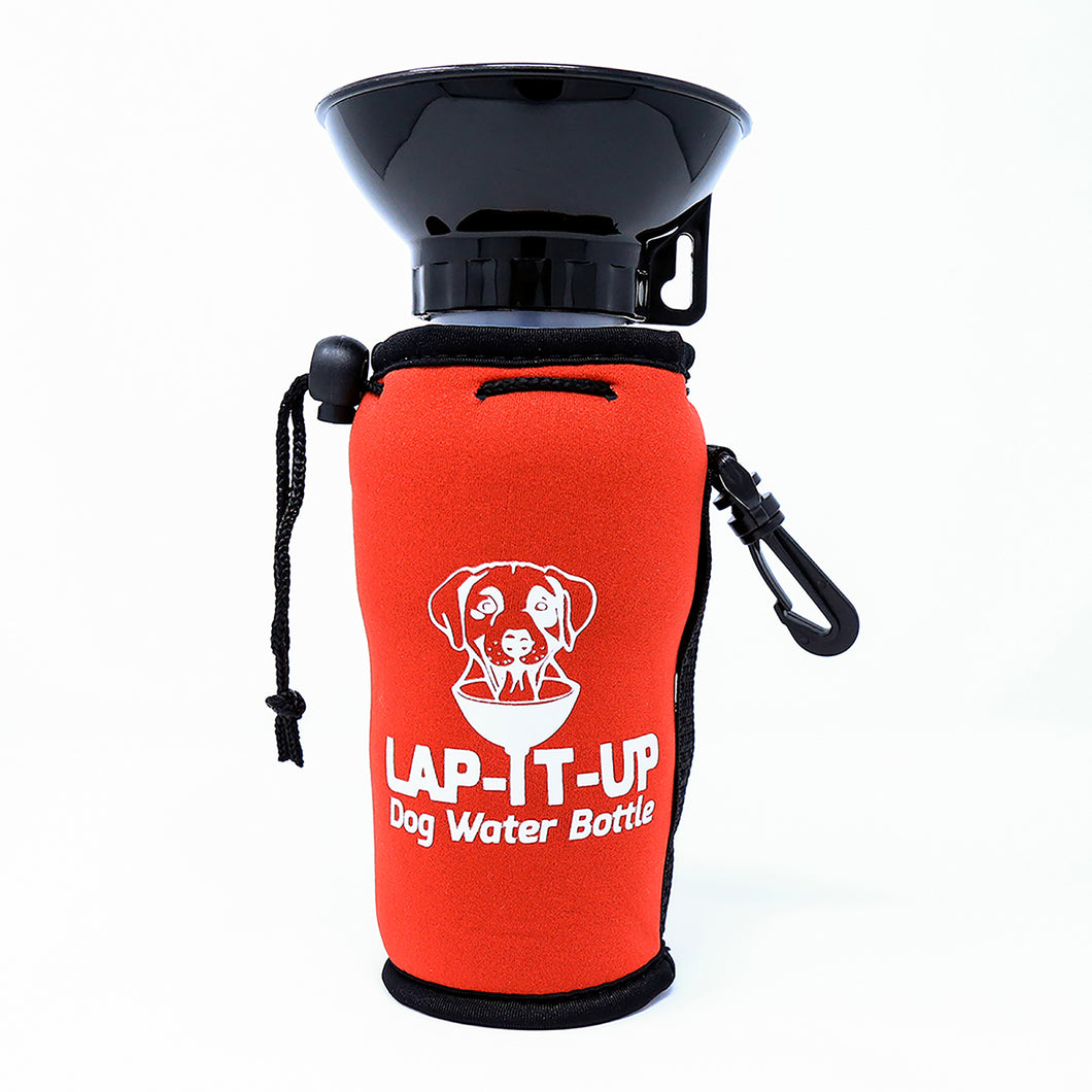 LAP-IT-UP DOG WATER BOTTLE RED 20OZ