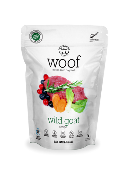 NEW ZEALAND NATURAL WOOF FREEZE-DRIED GOAT 50G