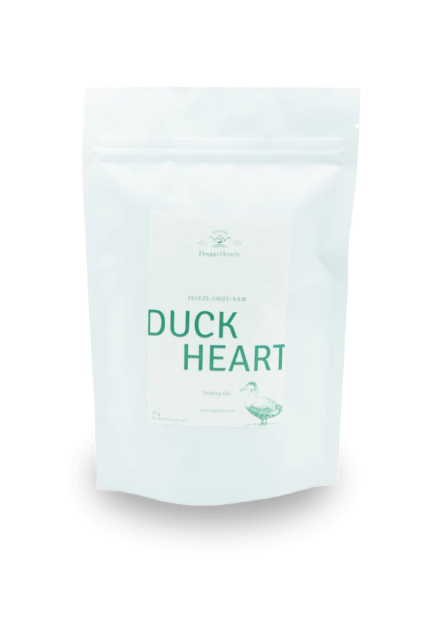 DOGGO HEARTS FREEZE-DRIED DUCK HEARTS SINGLE