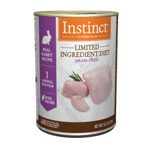 NATURES VARIETY INSTINCT LIMITED INGREDIENT DIET RABBIT DOG CAN 374G