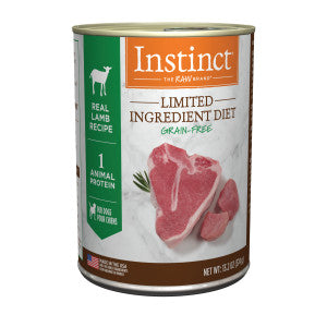 NATURES VARIETY INSTINCT LIMITED INGREDIENT DIET LAMB DOG CAN 374G