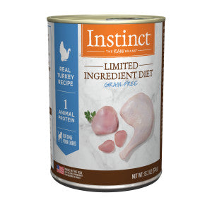 NATURES VARIETY INSTINCT LIMITED INGREDIENT DIET TURKEY DOG CAN 374G