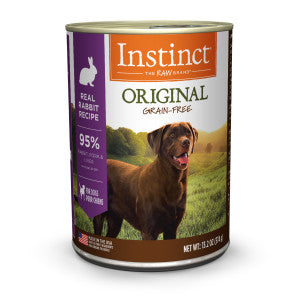 NATURES VARIETY INSTINCT RABBIT DOG CAN 374G