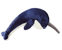 Load image into Gallery viewer, FLUFF &amp; TUFF BLEU NARWHAL 11&quot;
