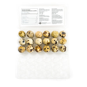 BIG COUNTRY RAW FROZEN QUAIL EGGS 18CT