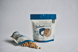 GREEN JUJU FREEZE DRIED SALMON "BLUE" BITES 7.5OZ