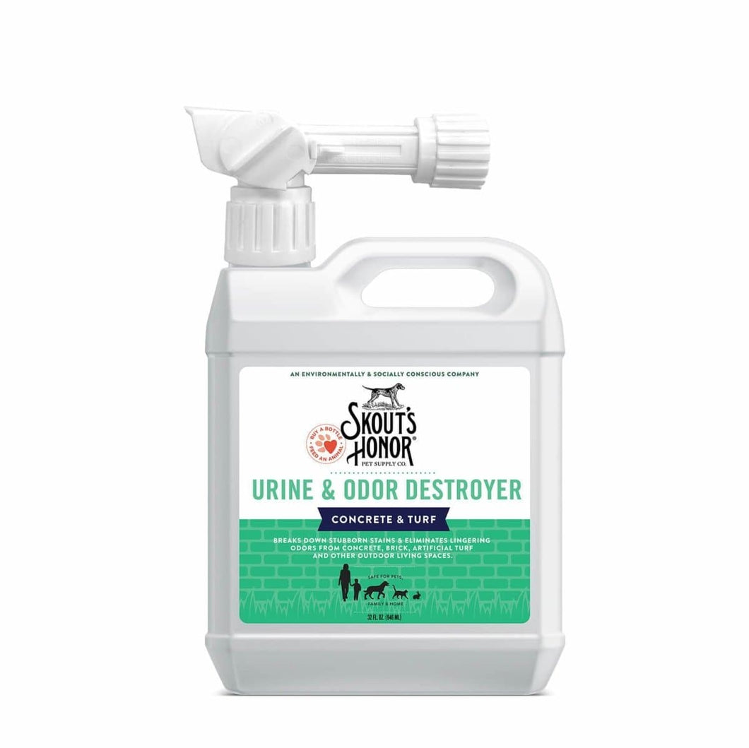 SKOUT'S HONOR URINE & ODOR DESTROYER CONCRETE/TURF 32OZ